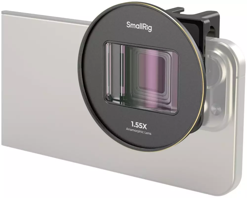 Smallrig 1.55x Anamorphotisches Objektiv für Mobiltelefone (T-Mount)