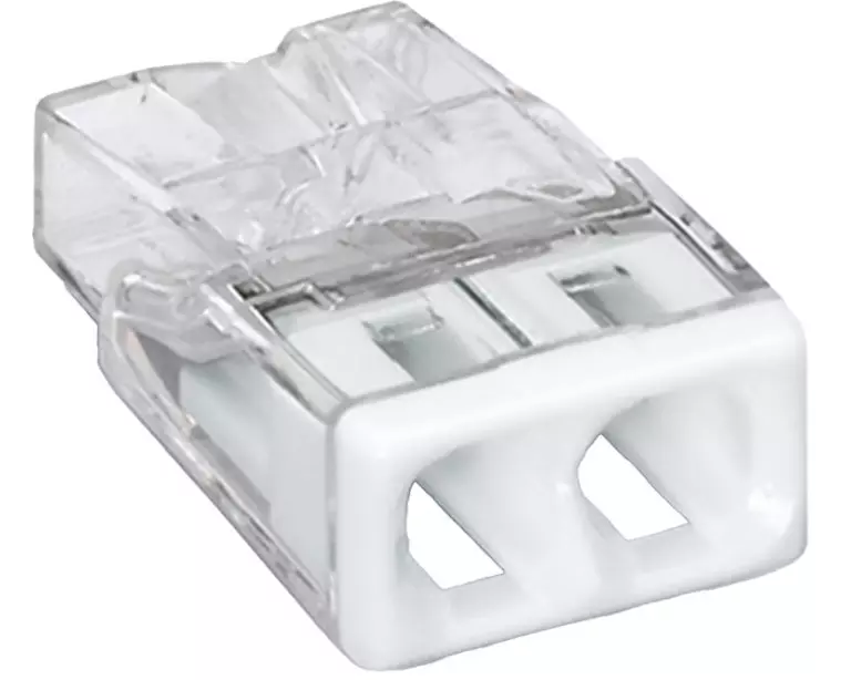 WAGO Steckklemme COMPACT 2 x 0.5-2.5 mm², 40 Stück