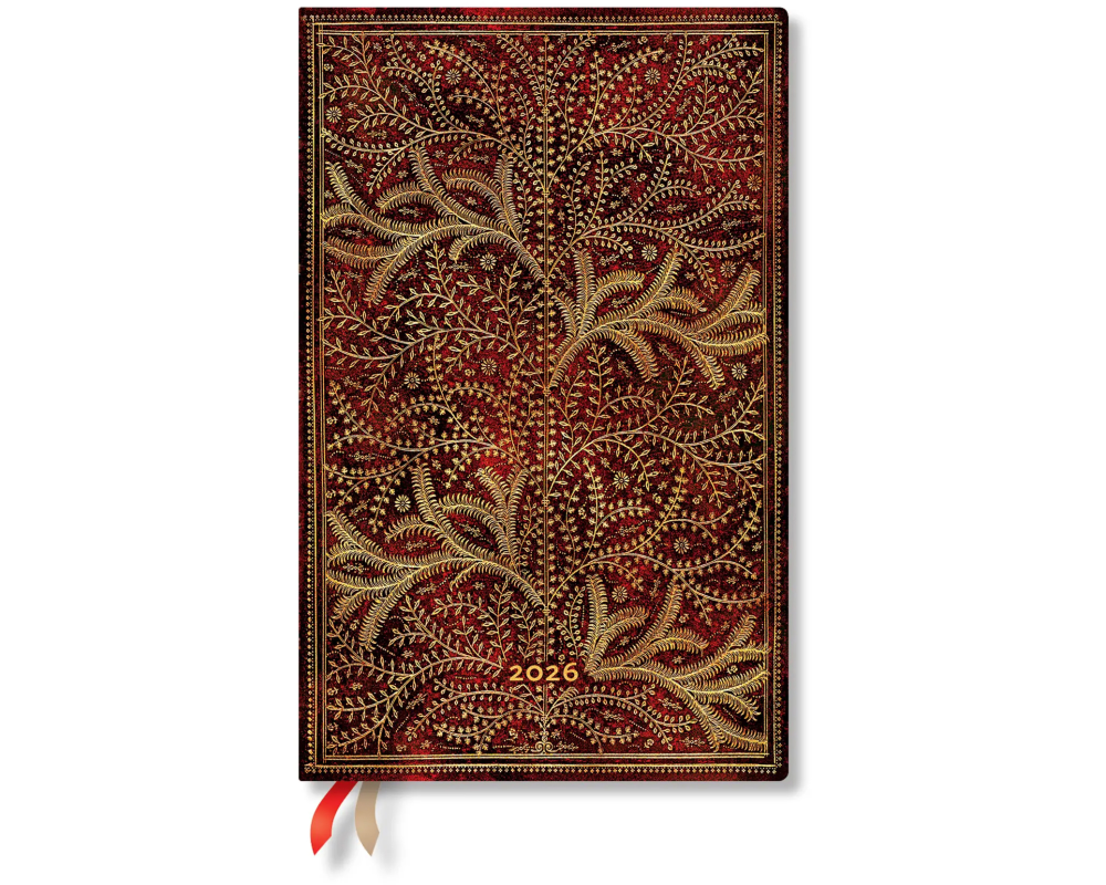 PAPERBLANKS Agenda Wildwood 2026 FD0690-0 1W/2S HOR Maxi SC DE 13.5x21cm