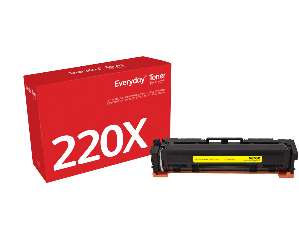 Everyday™ Gelb Tonermodul von Xerox kompatibel mit HP 220X (W2202X), Hohe Kapazität
