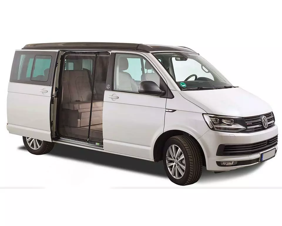 Van Quito Schiebetürenmoskitonetz, Magnet RV, fine-mesh VW T5/T6/T6.1