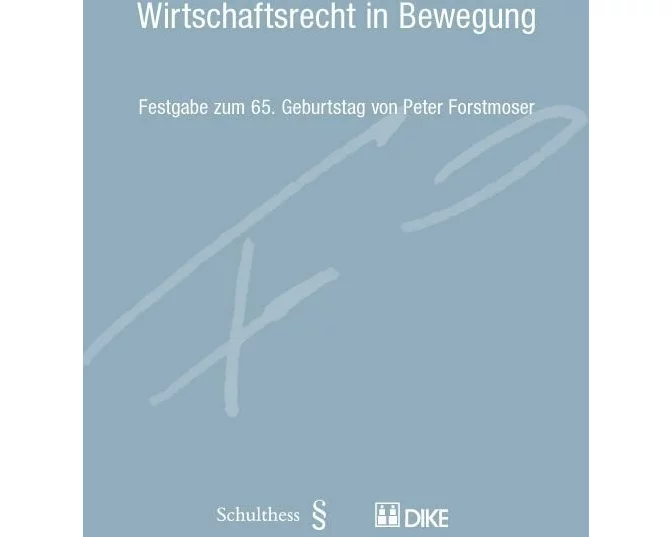 Wirtschaftsrecht in Bewegung