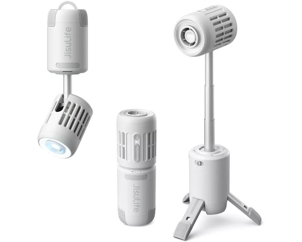 Jisulife Tischventilator Ultra1 Grau