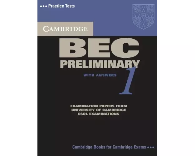 Cambridge BEC Preliminary 1