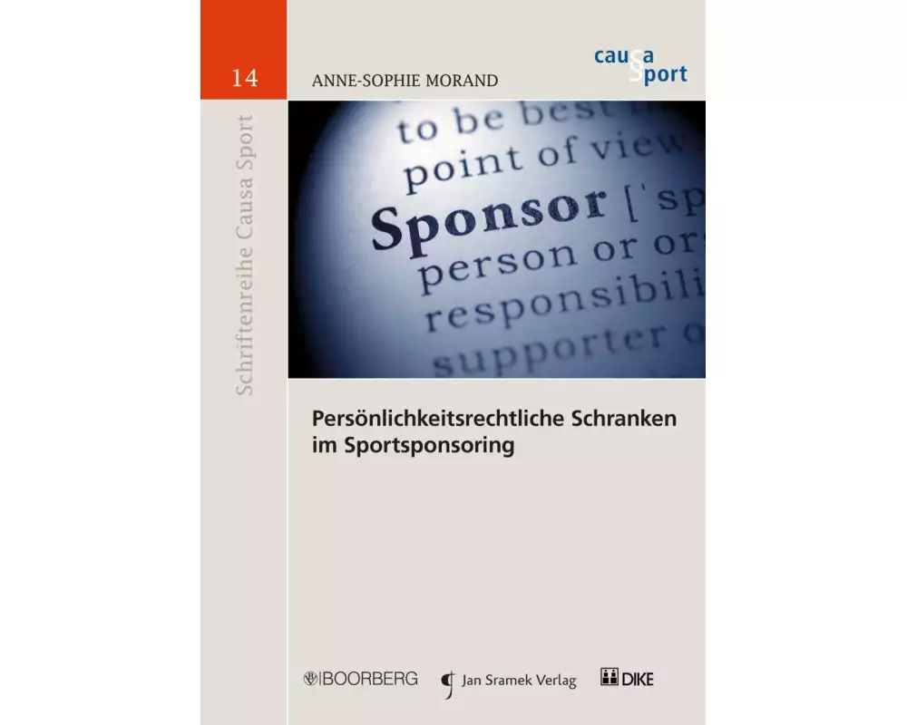 Persönlichkeitsrechtliche Schranken im Sportsponsoring