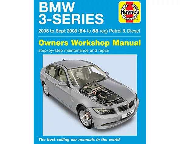 BMW 3-Series Petrol & Diesel (05 - Sept 08) Haynes Repair Manual