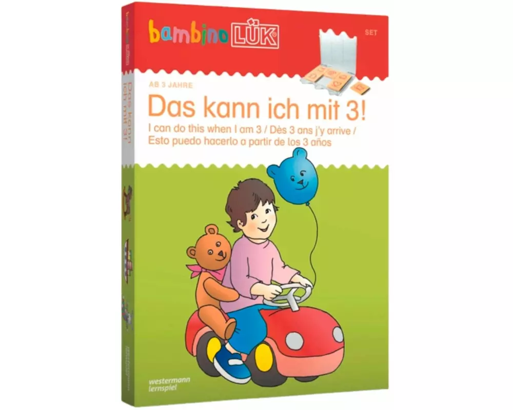 bambinoLÜK-Set. Das kann ich mit 3!