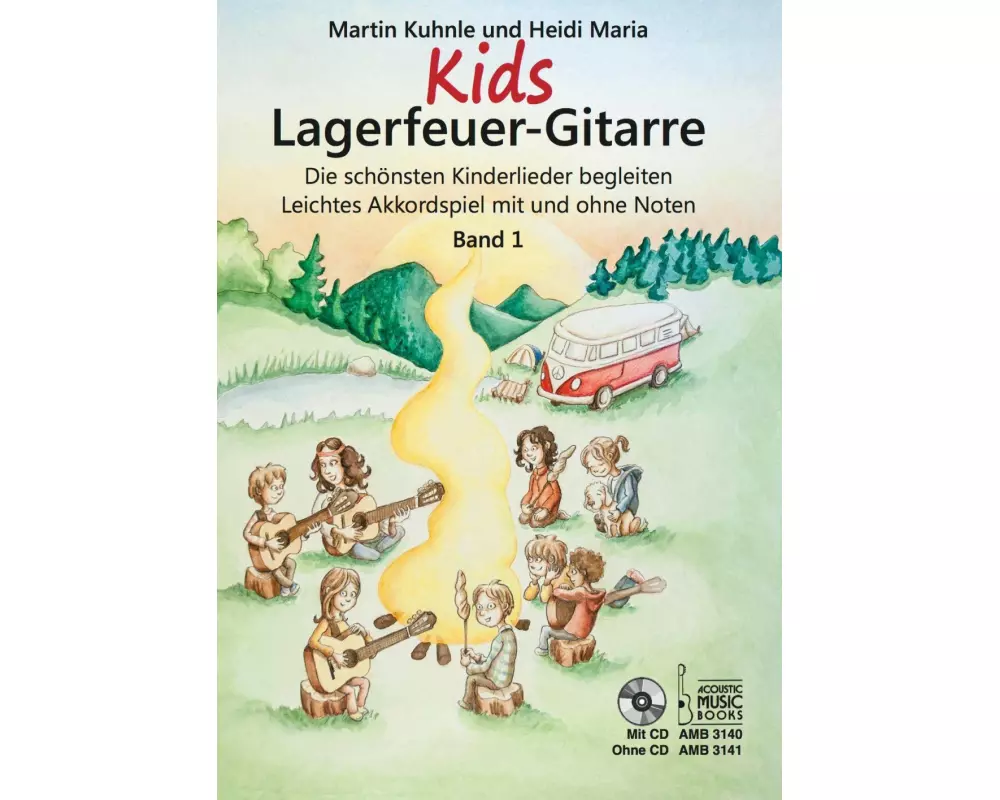 Kids Lagerfeuer-Gitarre