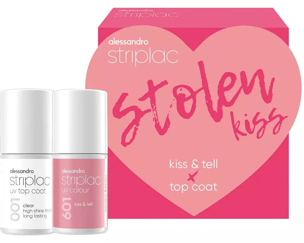 alessandro Geschenkset Striplac UV Set Stolen Kiss