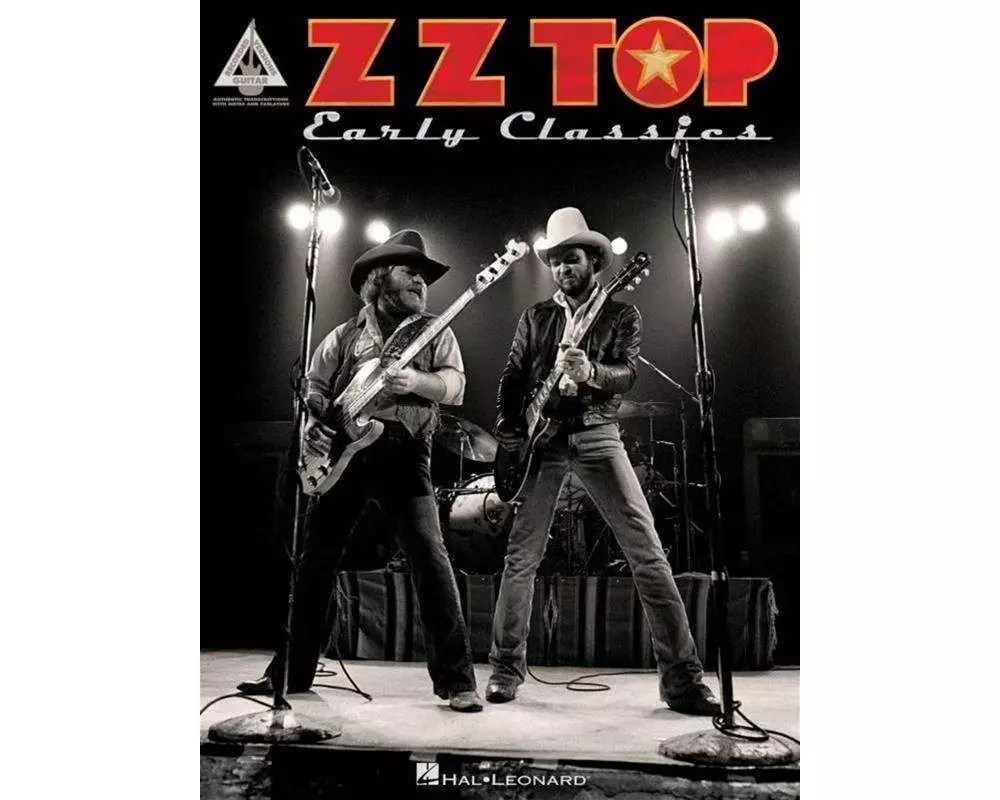 ZZ Top Guitar Recorded Versions Classic Rock Guitar Sheet Music Songbook with Note-For-Note Transcriptions 25 Iconic Blues-Rock Songs for Electric Gui