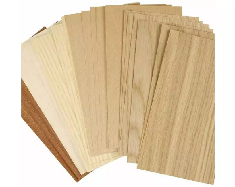 Creativ Company Holzartikel 22 x 12 cm Furnierplatten, 30 Blatt sortiert