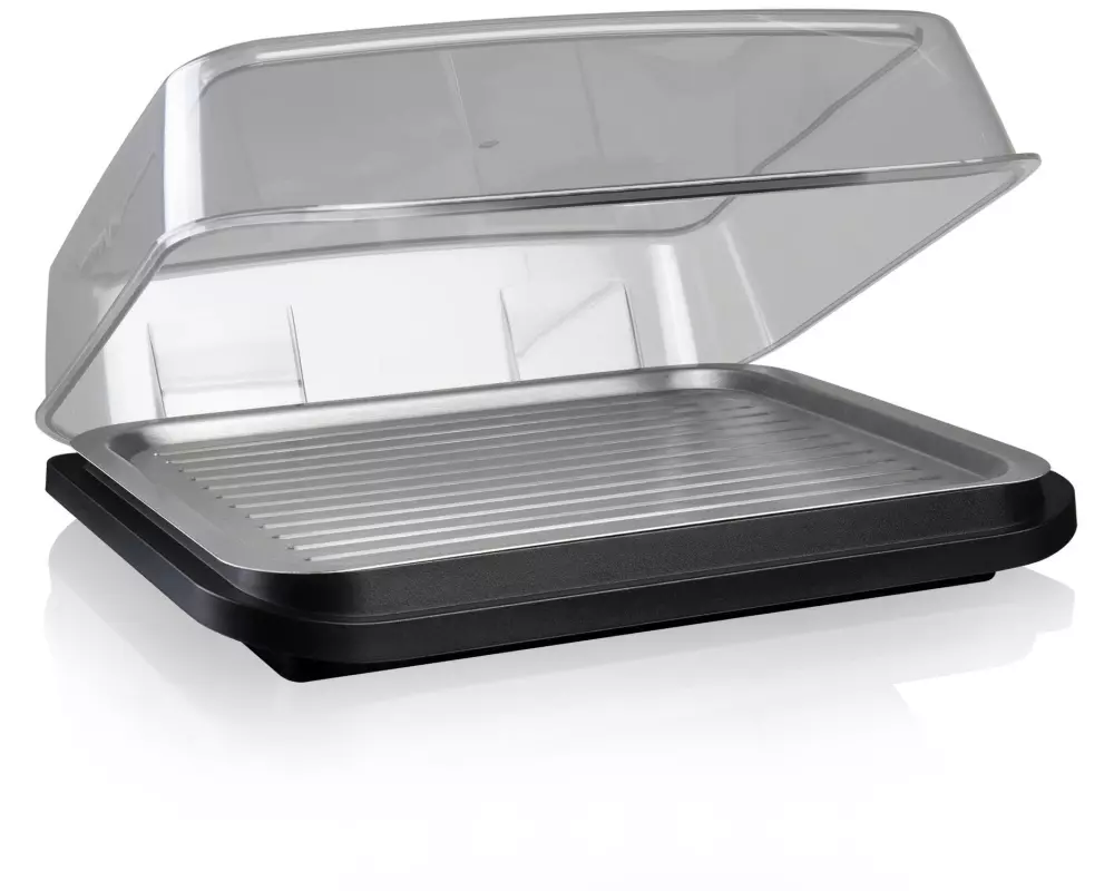 Vacuvin Kühlplatte Schwarz/Transparent