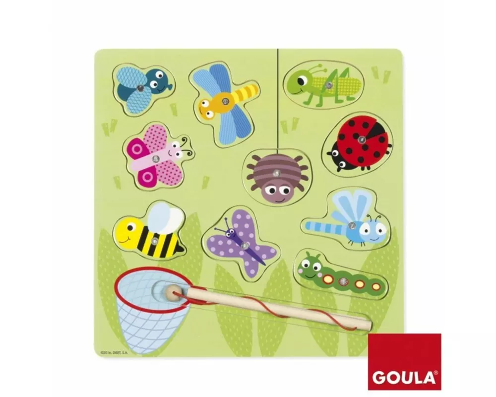 Goula Magnetisches Insektenspiel 11-teilig