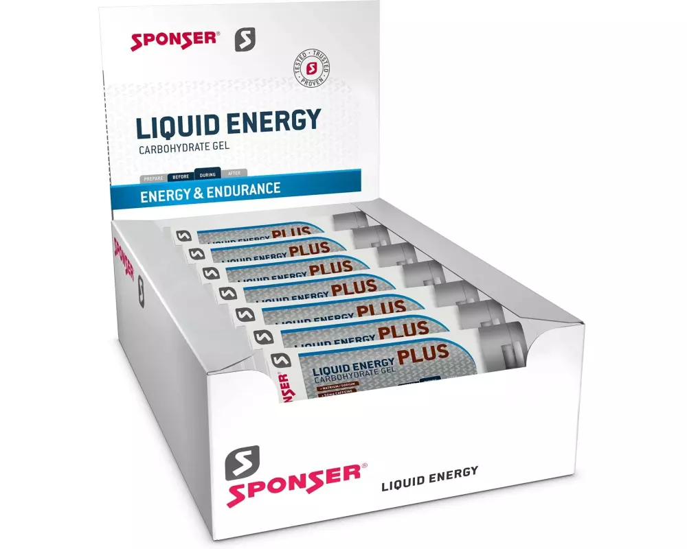 Sponser Nahrungsgel Liquid Energy Plus Cola-Lemon 18 x 70g