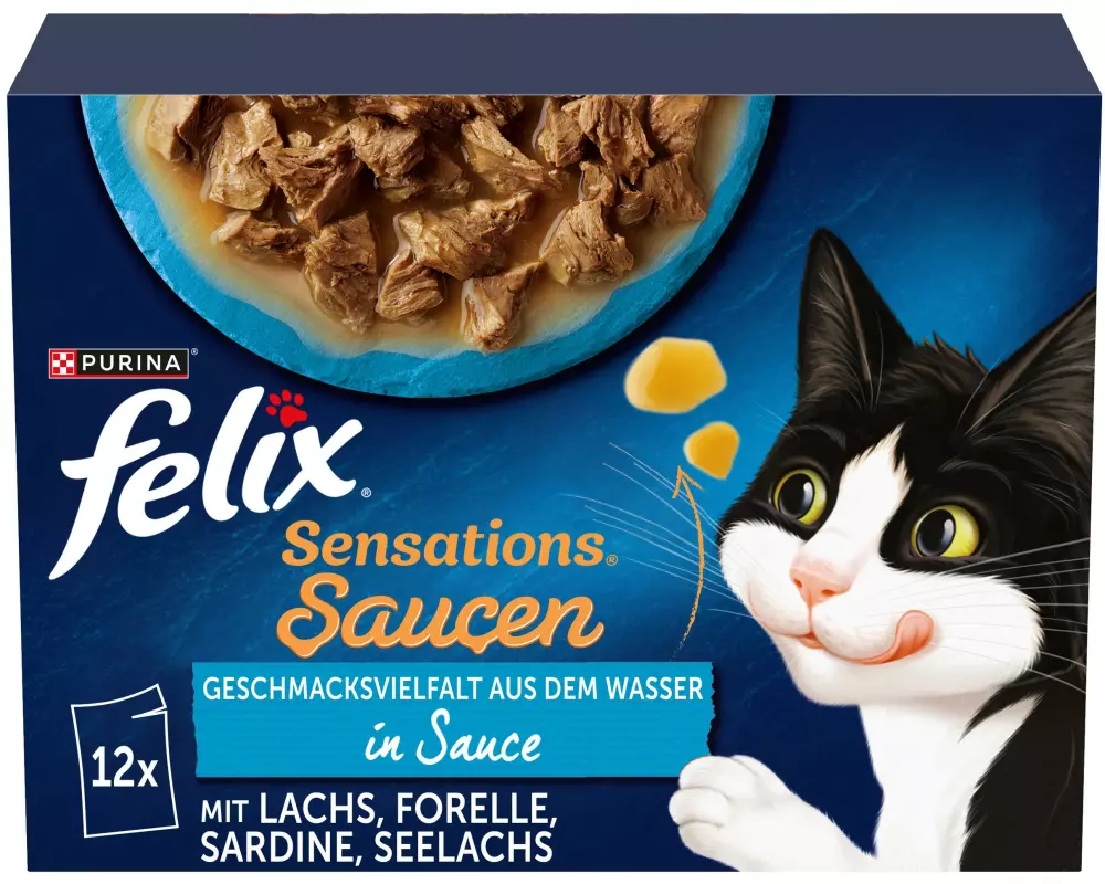 Felix Sensations Geschmacksvielfalt aus dem Wasser 12 x 85 g