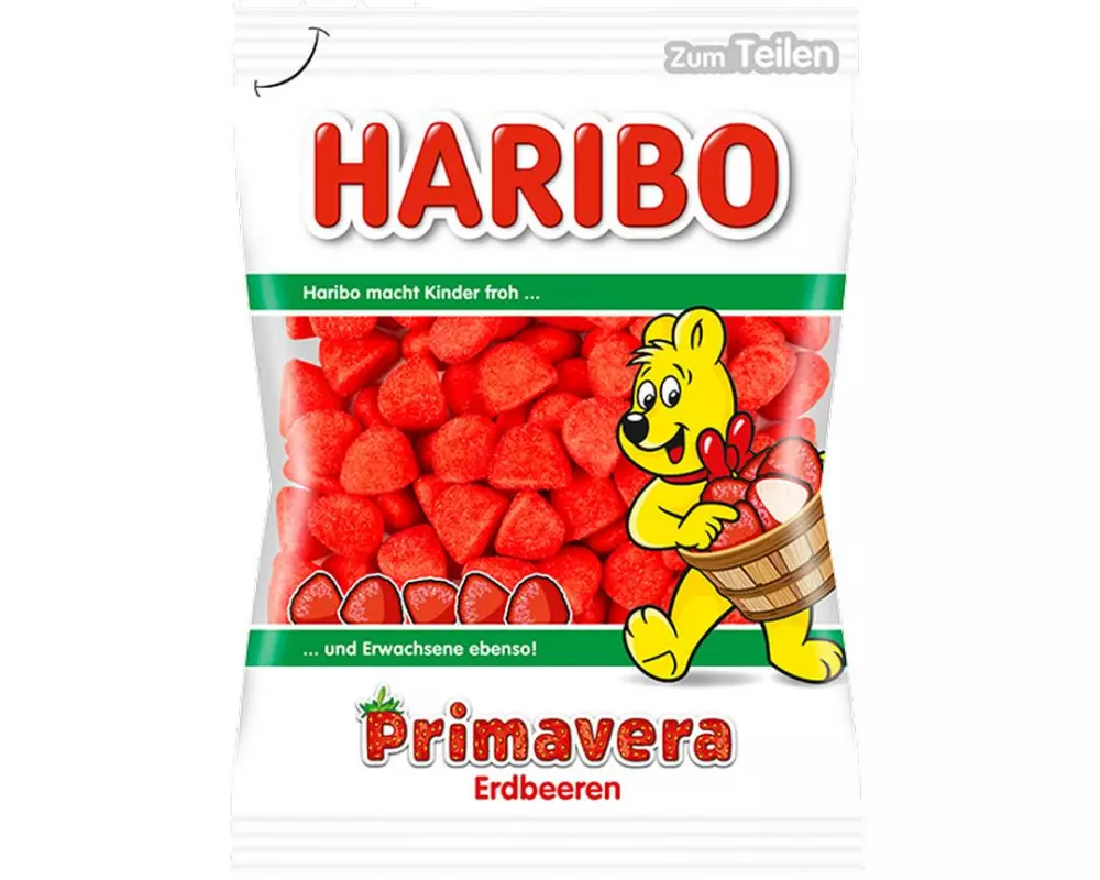 Haribo Gummibonbons Erdbeeren Primavera 175 g