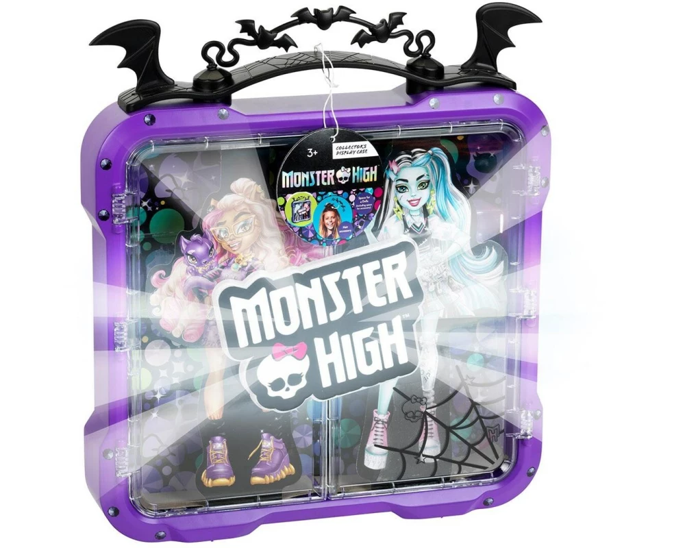 Klein-Toys Monster High Vitrinenkoffer für 4 Puppen