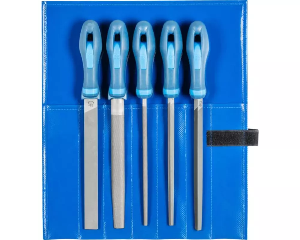 Pferd Werkstattfeilen-Set WR 5-tlg. 200 mm Hieb 2