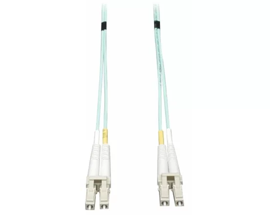 EATON TRIPPLITE 10Gb, Duplex, Multimode, 50/125, OM3, LSZH, Fiber Patch Cable, LC/LC - Aqua, 3M 10ft.