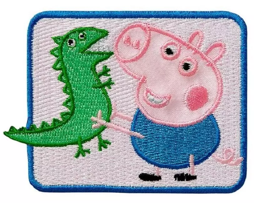 Mono-Quick Aufbügelbild Peppa Pig George 1 Stück