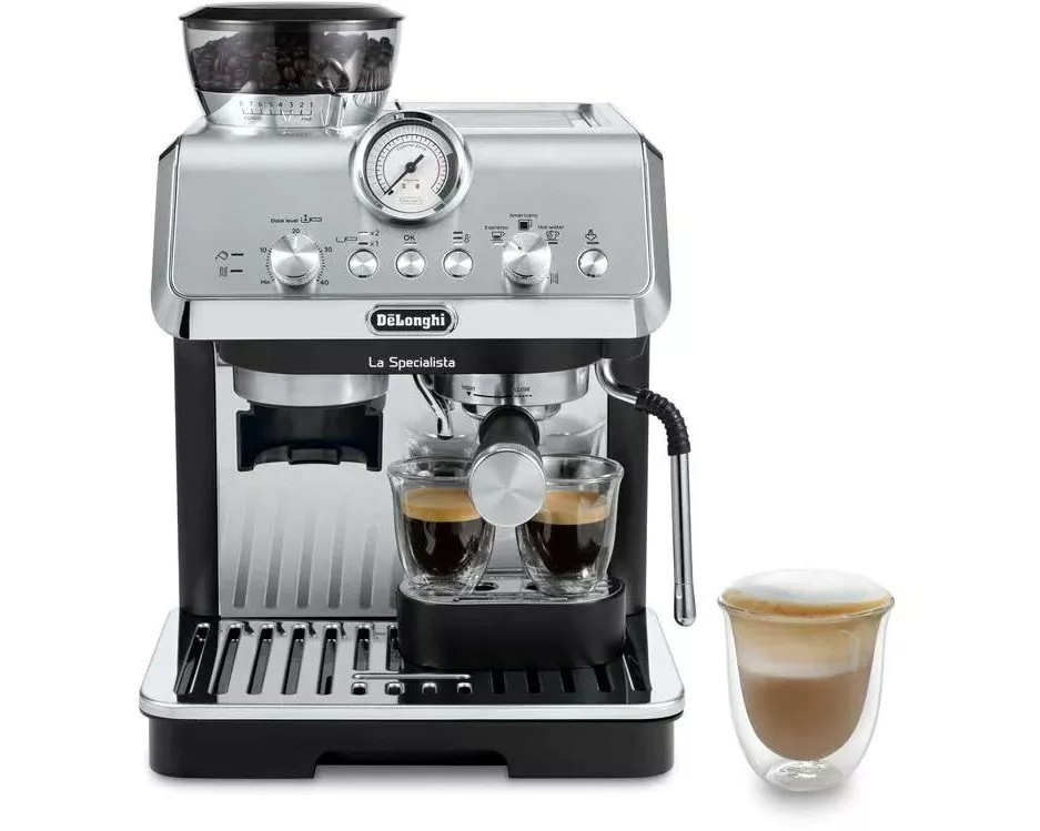 De'Longhi Siebträgermaschine EC9155.MB La Specialista Arte Silber