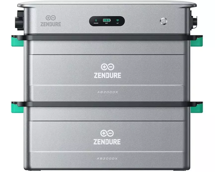 Zendure SolarFlow 2400 AC 5.76 kWh mit Erweiterungsbatterie