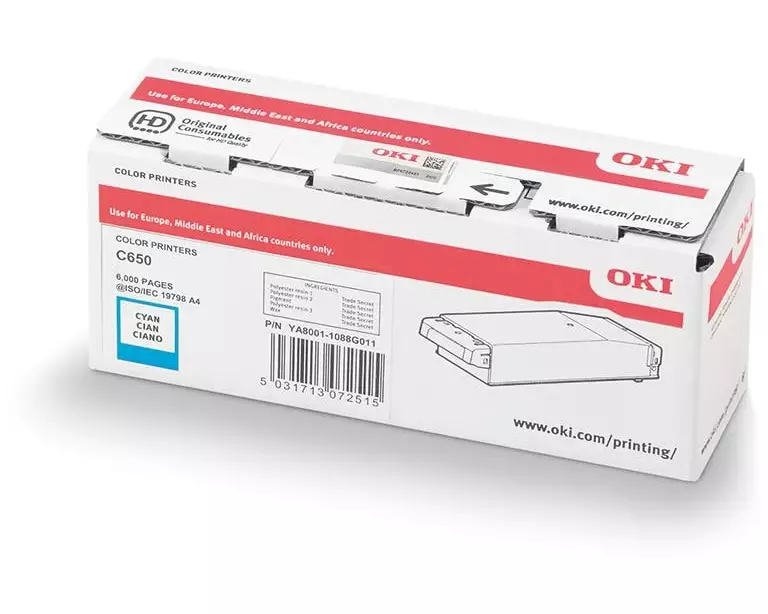 OKI Toner 09006127 Cyan