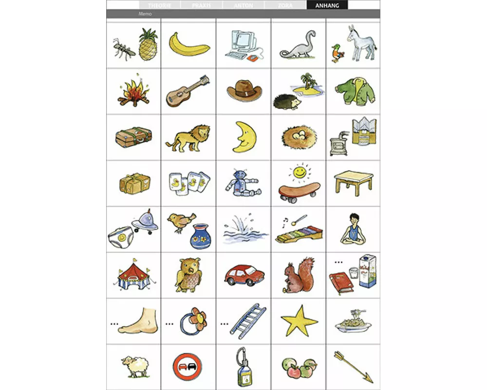 Spielvorlagen zum Nachkauf