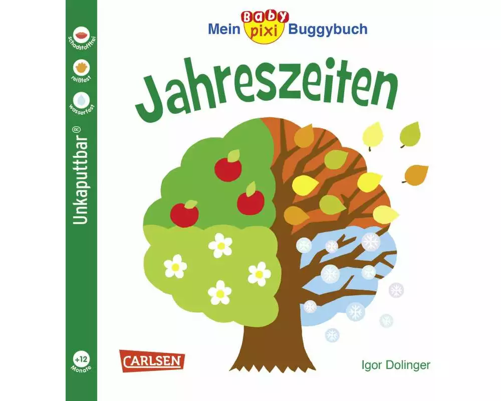 Baby Pixi (unkaputtbar) 45: Mein Baby-Pixi Buggybuch: Jahreszeiten