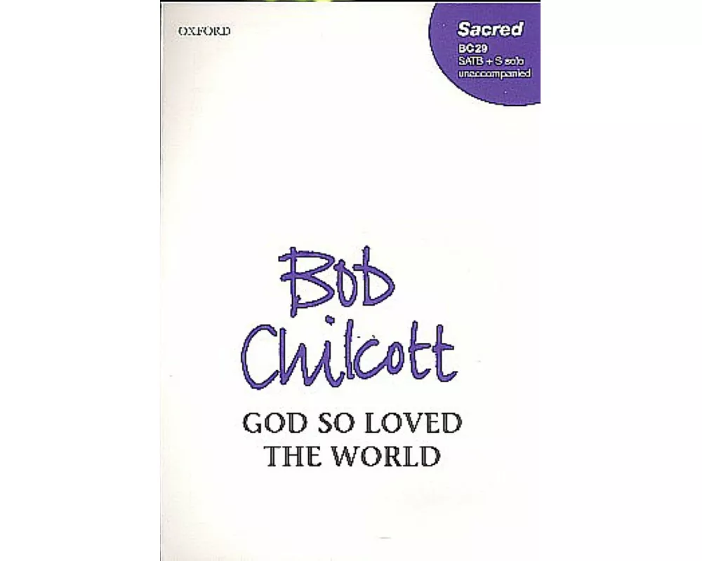 God so loved the world