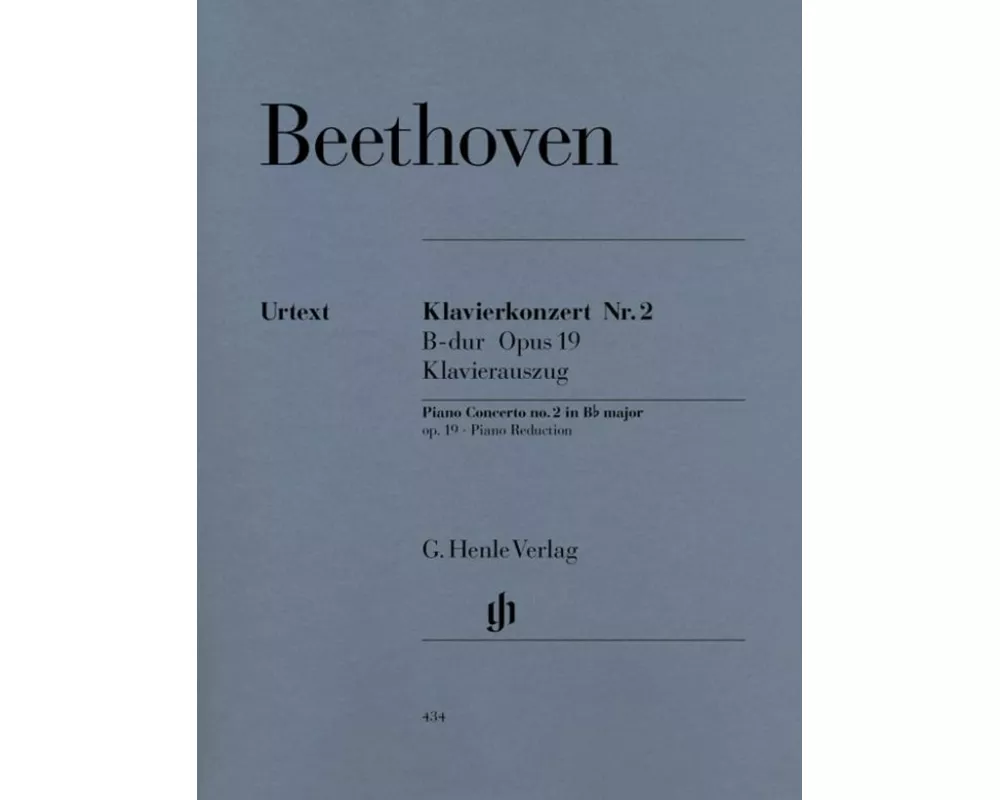 Beethoven, Ludwig van - Klavierkonzert Nr. 2 B-dur op. 19