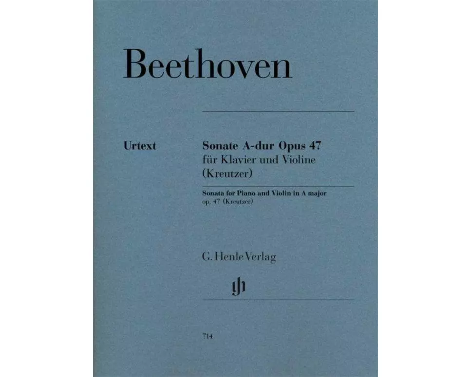 Beethoven, Ludwig van - Violinsonate A-dur op. 47 (Kreutzer-Sonate)