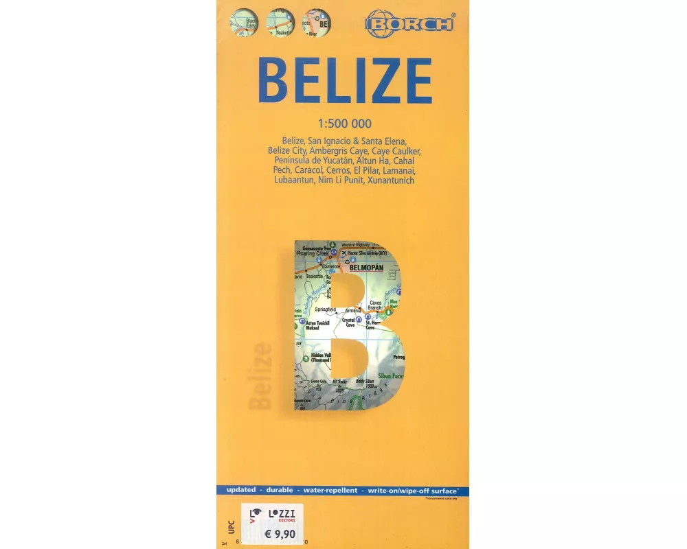 Belize, Borch Map