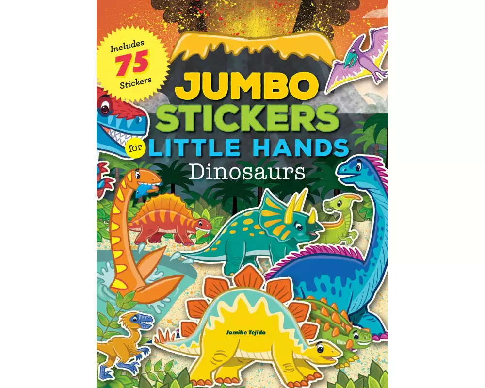 Jumbo Stickers for Little Hands: Dinosaurs