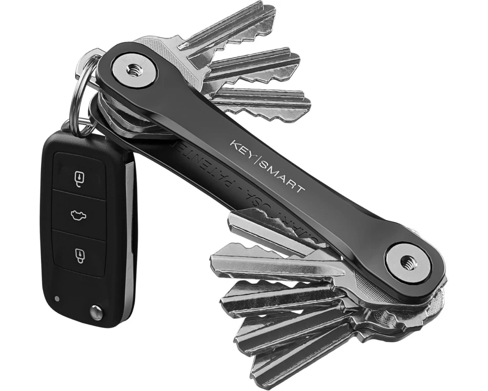 Keysmart Schlüsselhalter Flex, Schwarz