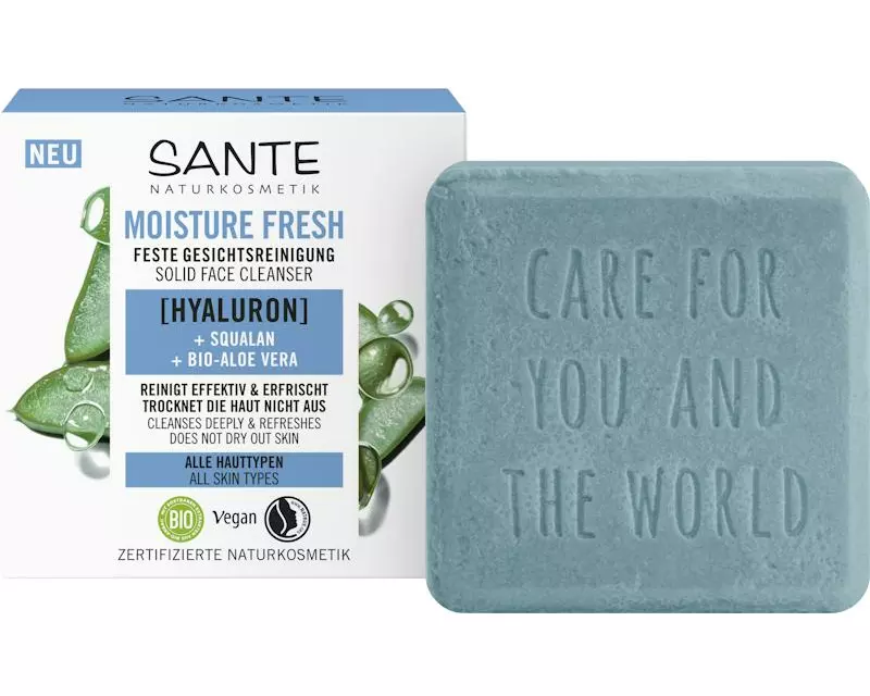 SANTE Feste Gesichtsreinigung Moisture Fresh Hyaluron 60 g 60 g