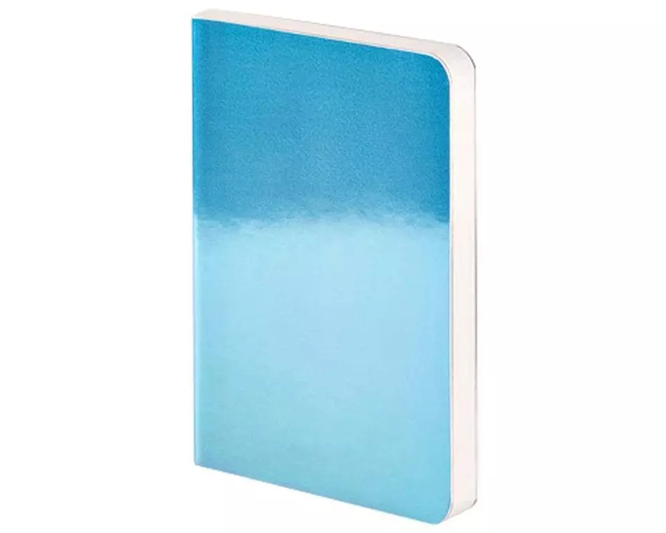 Nuuna Notizbuch Pearl 15 x 10.8 cm, Dot, Blau