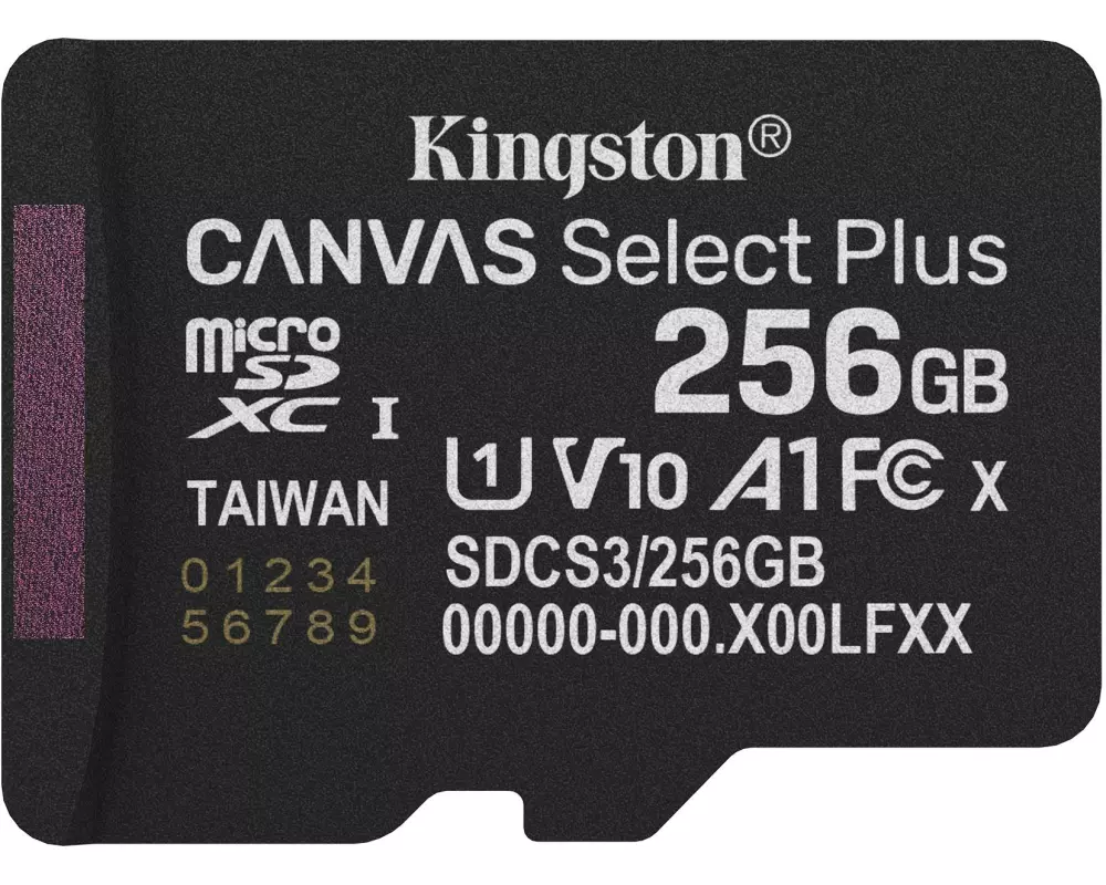 Kingston microSDXC-Karte Canvas Select Plus Gen3 256 GB