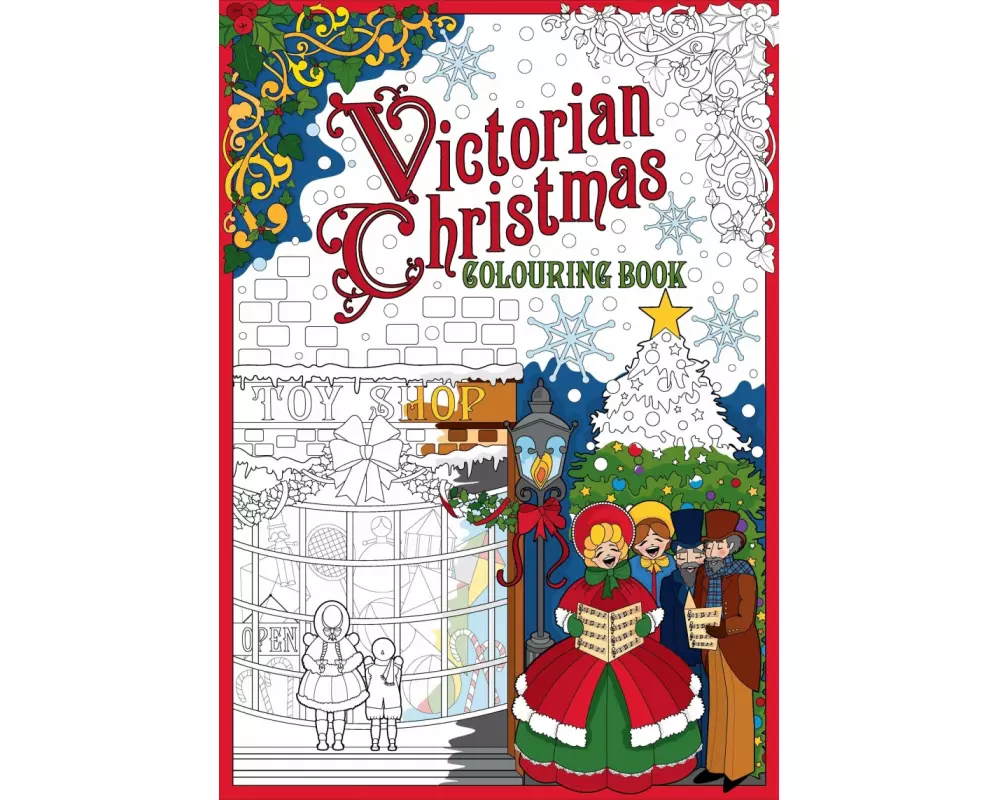 Victorian Christmas Colouring Book