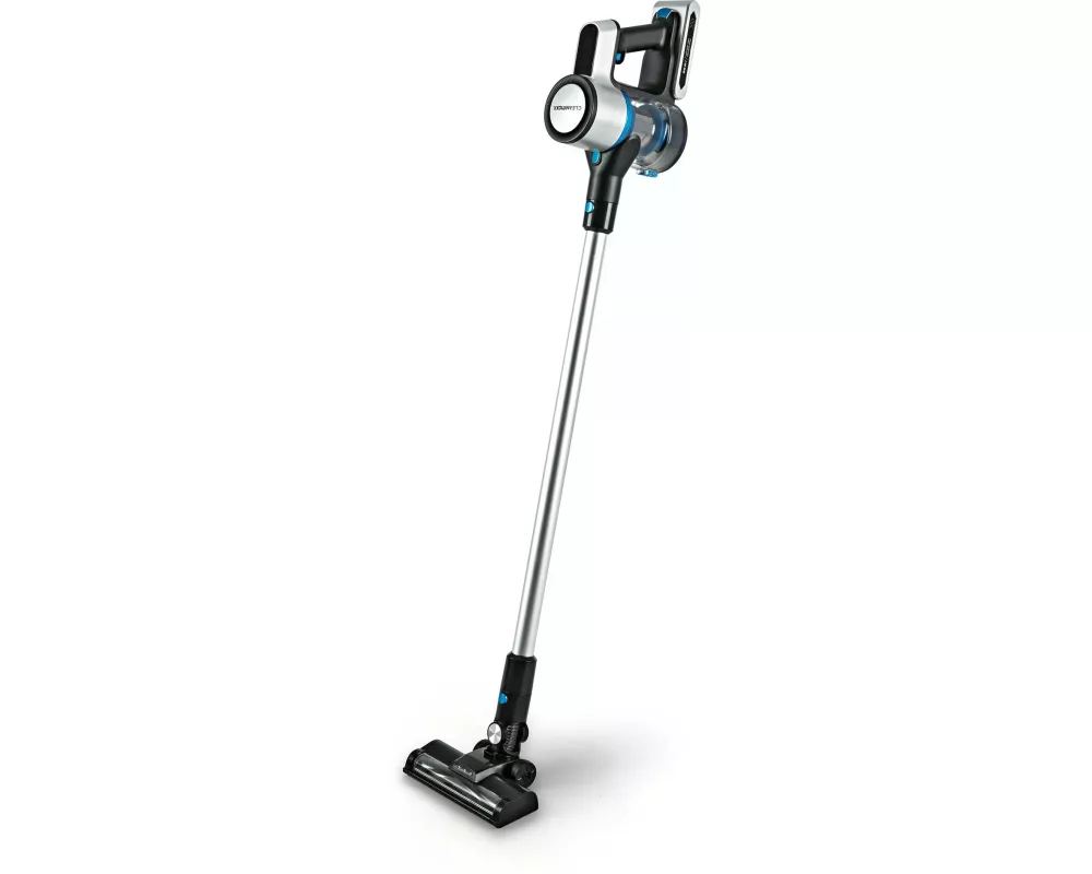 CLEANmaxx Akku-Hand- und Stielsauger Schwarz/Silber