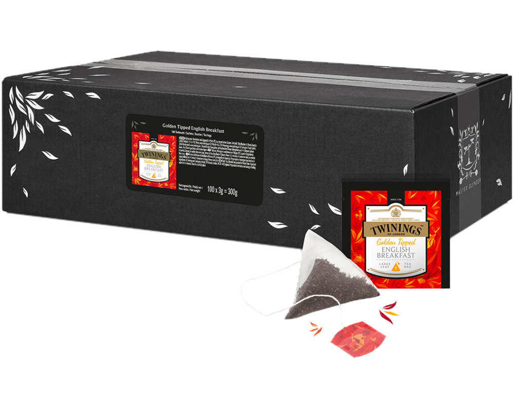 TWININGS Golden English Breakfast 100015074 Pyramide 3g, 100 Stk.