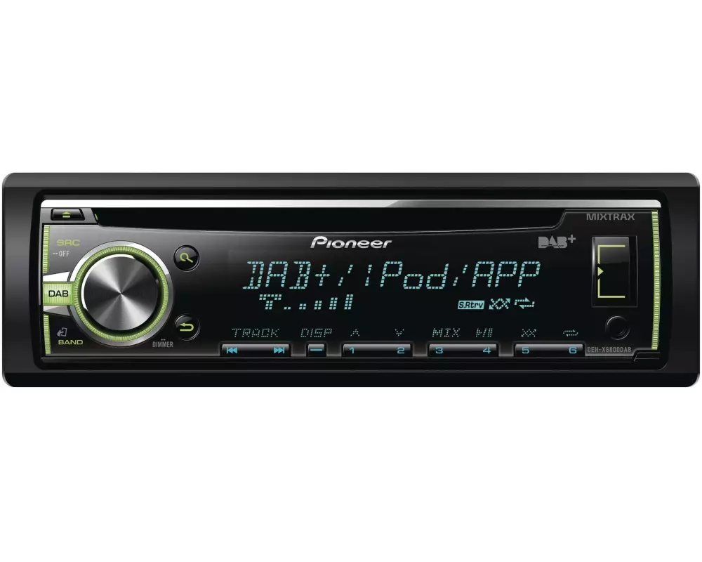 Pioneer Autoradio DEH-X6800DAB-AN 1 DIN