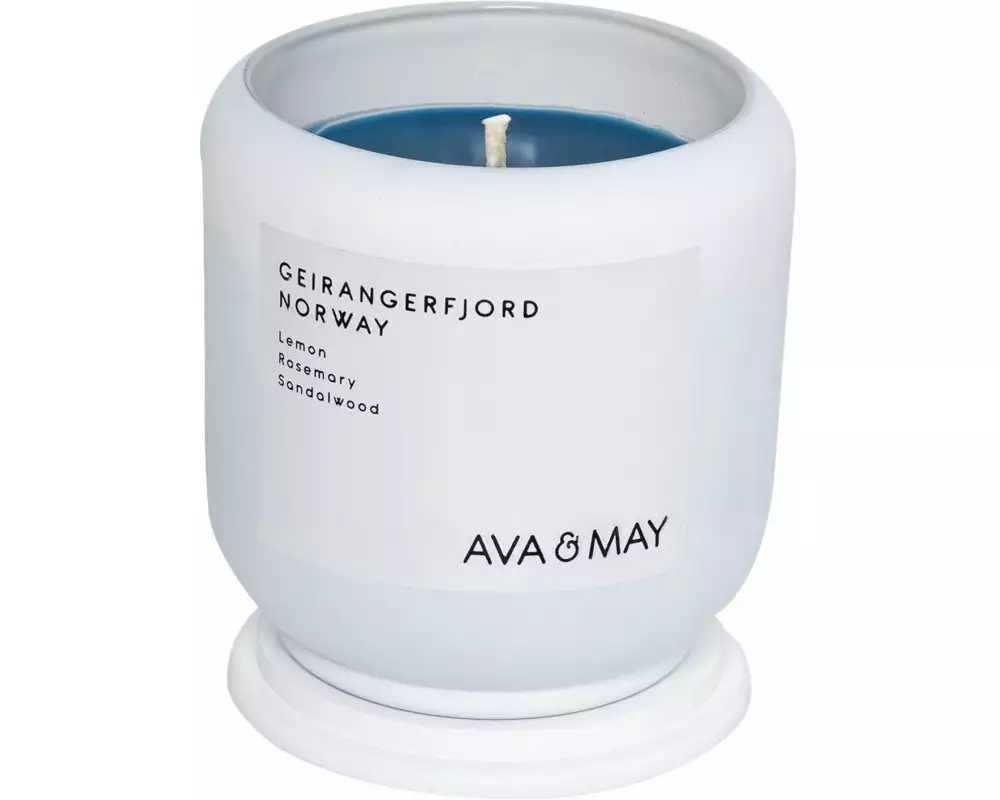 AVA & MAY Geirangerfjord Duftkerze 200 g