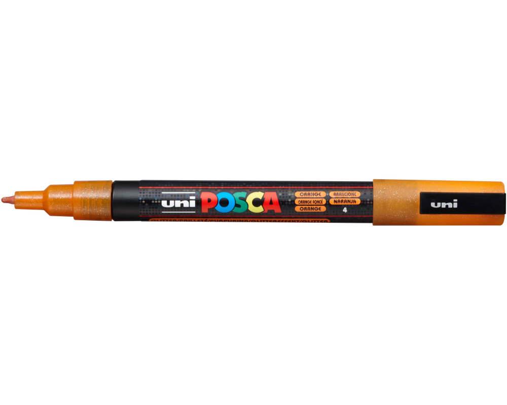 UNI-BALL Posca Marker 0.9-1.3mm PC3-ML ORANG glitzer orange