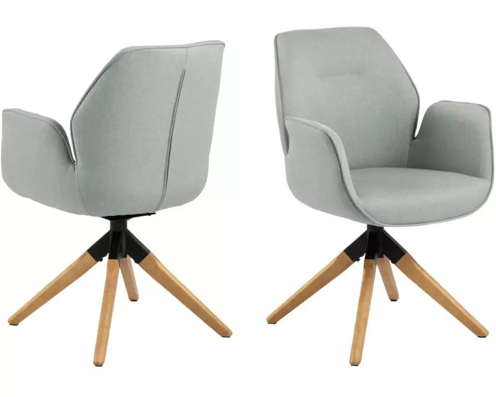 AC Design Stuhl Aura Hellgrau