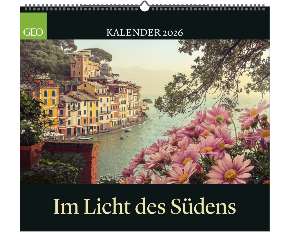 GEO Bildkalender 2026 580415 GEO Licht des Südens 50x45cm