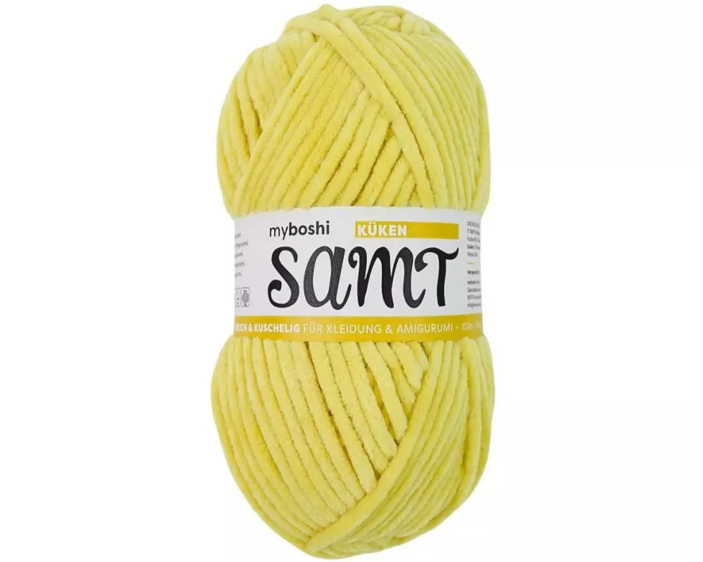 myBoshi Wolle Chenille Samt Küken