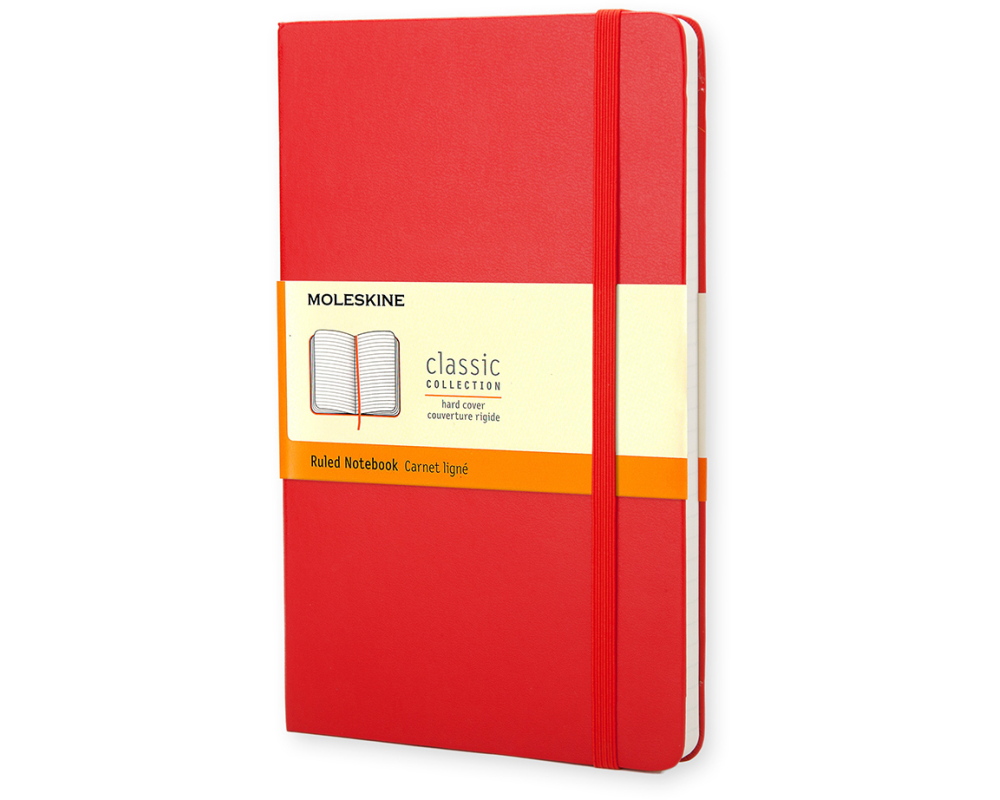 MOLESKINE Notizbuch Classic A6 000-0 liniert rot