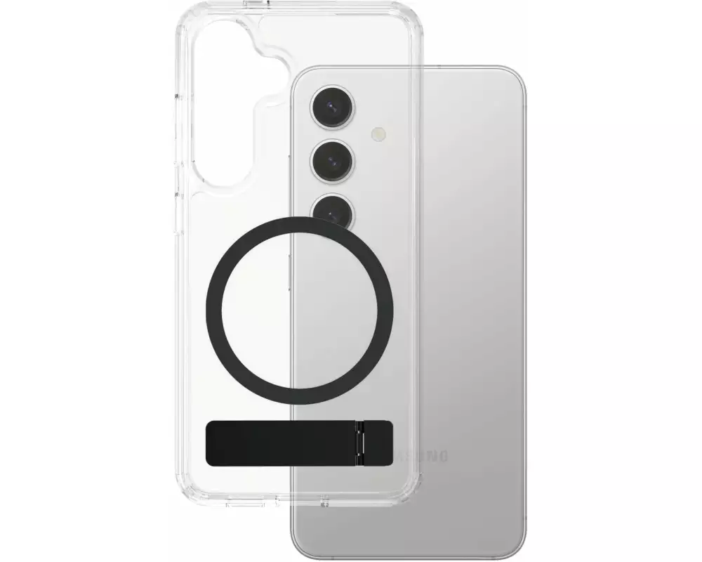 CARE Back Cover Feature Kickstand Galaxy S25+ Schwarz