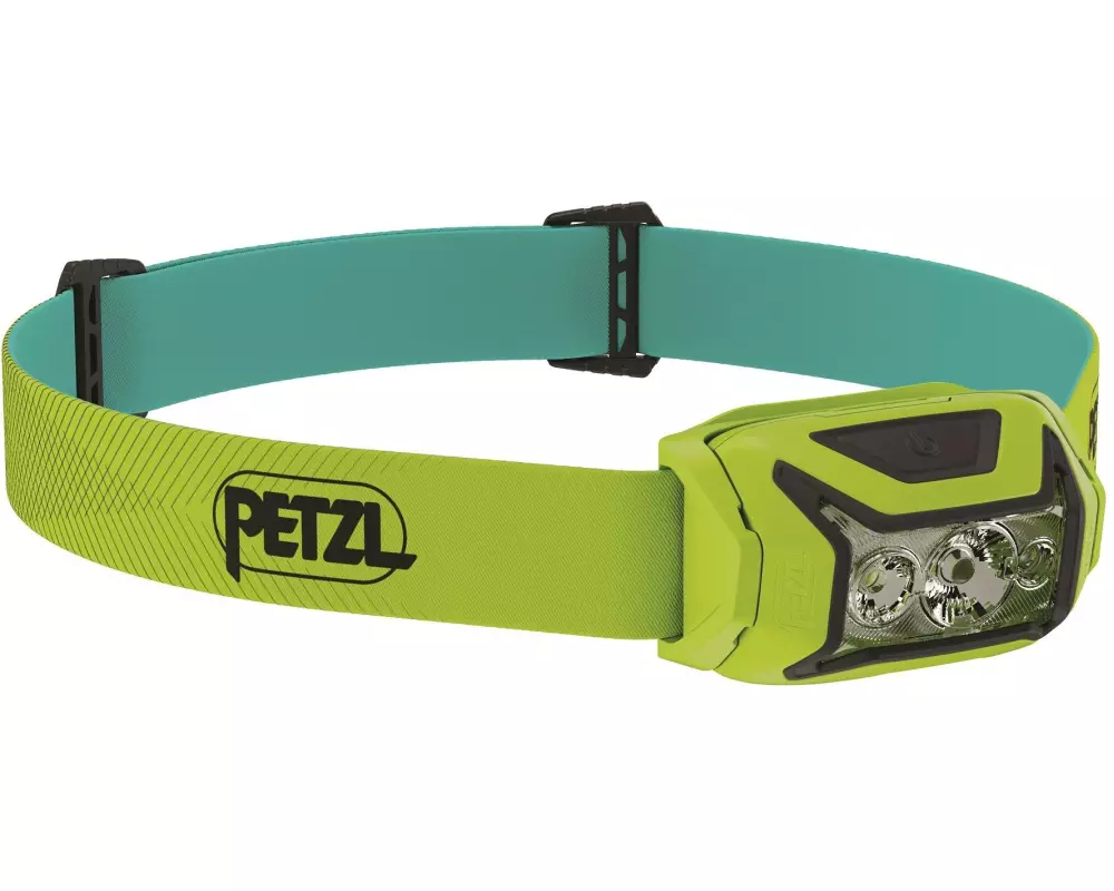 Petzl Stirnlampe Actik Grün, 450 lm